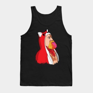 Sunrise at Robot Heart - the fox Tank Top